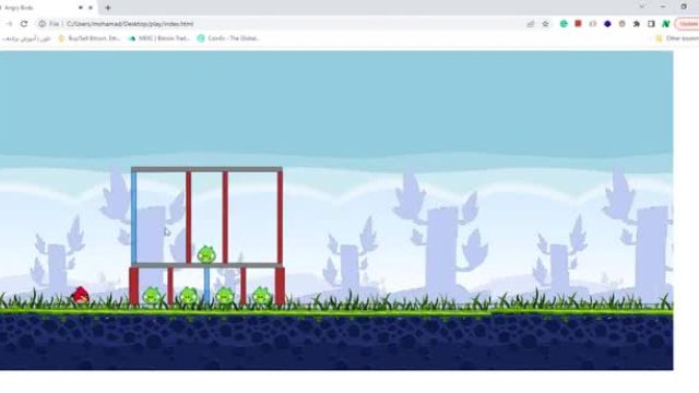 آیا ساخت بازی انگری بردز با جاوا اسکریپت امکان پذیره؟