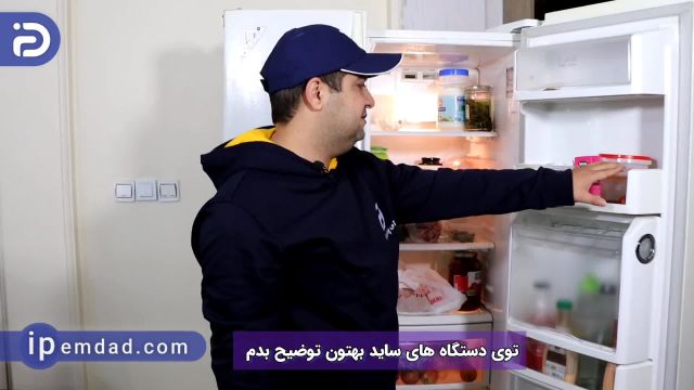 علت گرم شدن طبقه بالای یخچال