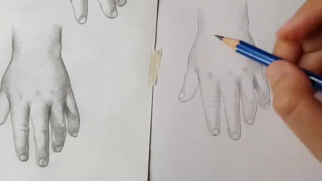 چطور دست کودکان را طراحی کنیم؟