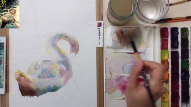 آموزش نقاشی با آبرنگ قسمت اول