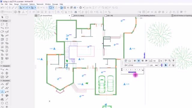 آموزش صفر تا صد آرشیکد - قسمت چهارم (میانبرها و تغییر واحد در ArchiCAD)