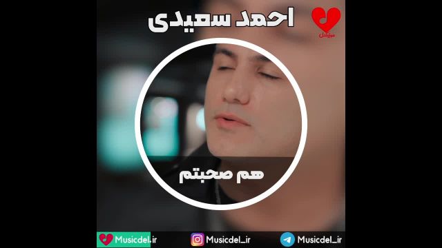 آهنگ هم صحبتم از احمد سعیدی