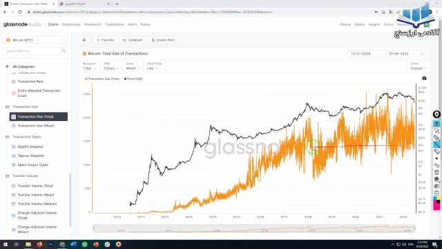 دوره آموزش تحلیل آن چین 14 : بررسی شاخص های transaction در ارز دیجیتال