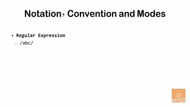 آشنایی با notation convention mode در عبارت با قاعده - قسمت 5