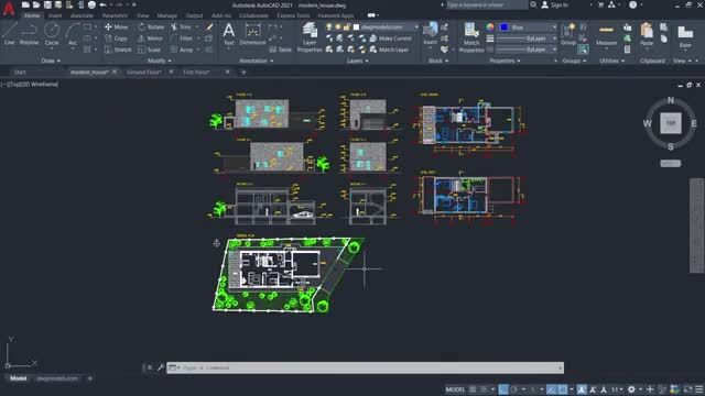 آموزش پروژه محور Revit 2021 : آموزش کامل ترسیم ویلا در رویت (پروژه دوم)