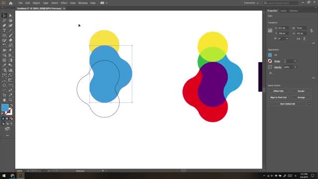 طراحی لوگو (6) :‌ استفاده از قابلیت های اسکریپت کمکی و blending mode