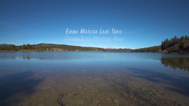 پیش نمایش کوتاه ویدیویی 4K | مسیر دریاچه اما ماتیلدا در پارک ملی گرند تیتون