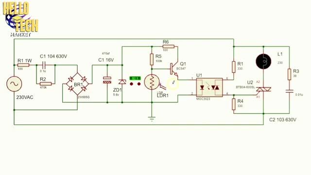 آموزش ساخت مدار فتوسل همراه با راه اندازی ترایاک (100% عملی)