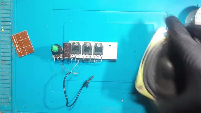 آموزش ساخت آمپلی فایر ساده و قدرتمند با 3 عدد ترانریستور