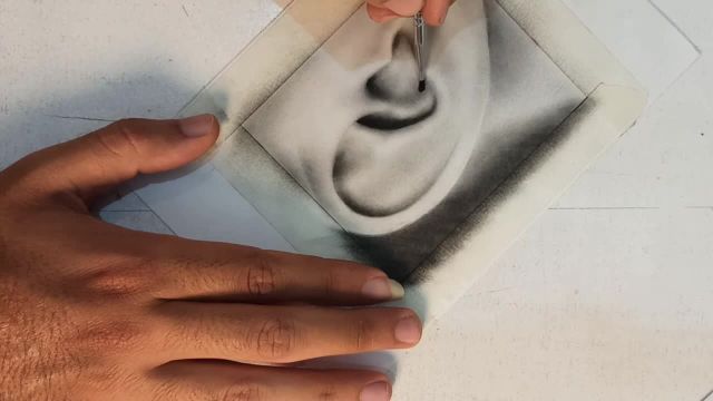 آموزش نقاشی سیاه قلم - طراحی چشم هایپررئال (قسمت 6)