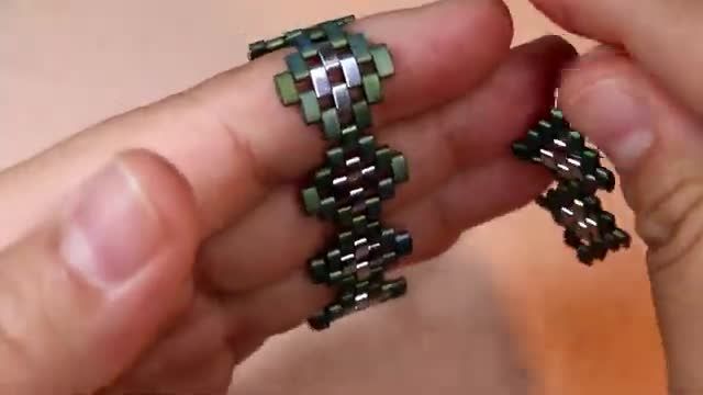 آموزش ساخت دستبند با سنگ دو سوراخه - ظریف و ساده