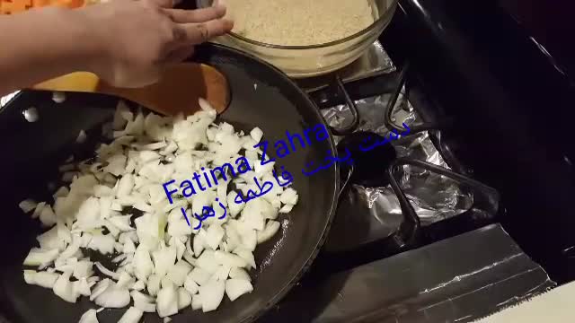 Recipe brown rice   دمپوخت.   Do not copy my videos especially  Zafar zargar