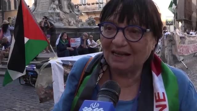 ‫تجمع ضد صهیونیستی در رم‬‎