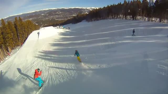 اسکی با اسنوبرد و پرش از ارتفاعات