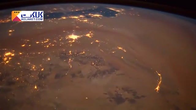 نماهایی از خلیج فارس و ناهید, گرفته شده توسط ایستگاه فضایی بین المللی