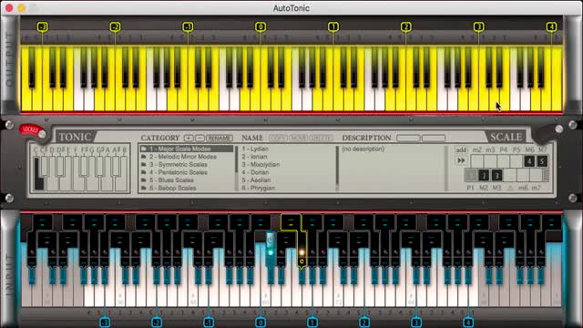 دانلود برنامه اکورد اهنگ AutoTonic - Modal MIDI Transposer - v1.10.222.1 Full  
