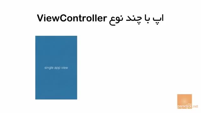 28- اپ با چند نوع وی سی یا ViewController