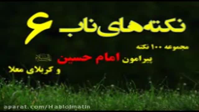 غربت غمناک امام حسین و عمه سادات علیهاسلام