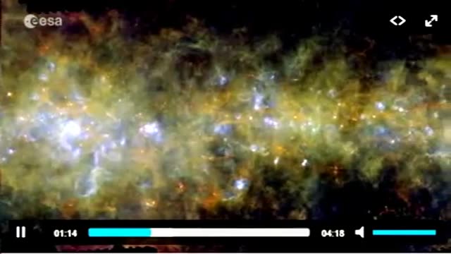 ‫ویدیویی از کهکشان راه شیری!‬‎