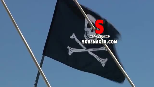 ‫فوتیج با کیفیت با موضوع پرچم دزدان دریایی‬‎
