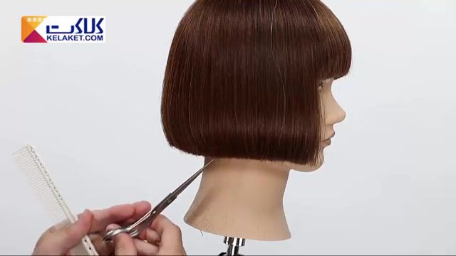 آموزش کوتاه کردن موی خانم ها با مدل مصری مدلی قدیمی و دوست داشتنی 