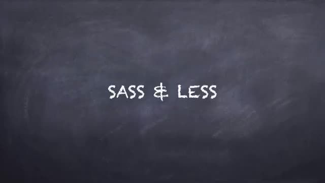 1- معرفی Less & Sass