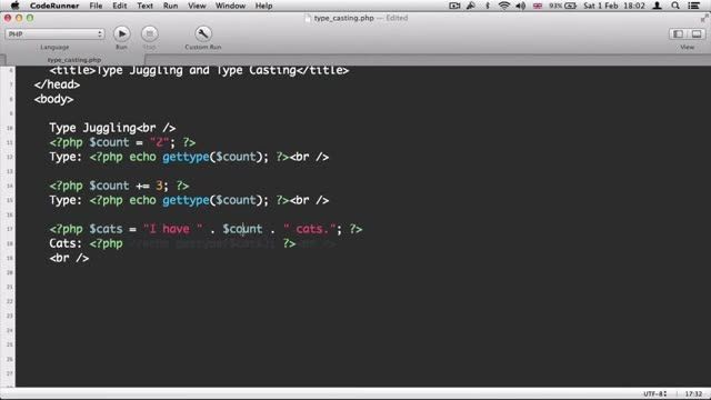 24- فرق بین Type Casting و Type Juggling در پی اچ پی PHP