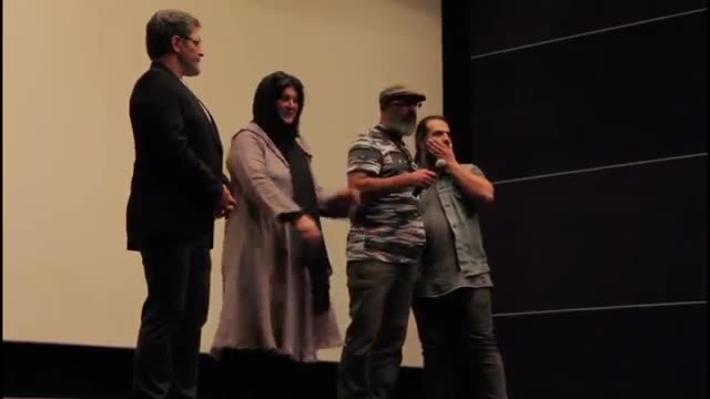‫امیر جعفری و ریما رامین فر در اولین اکران عمومی فیلم زاپاس‬‎