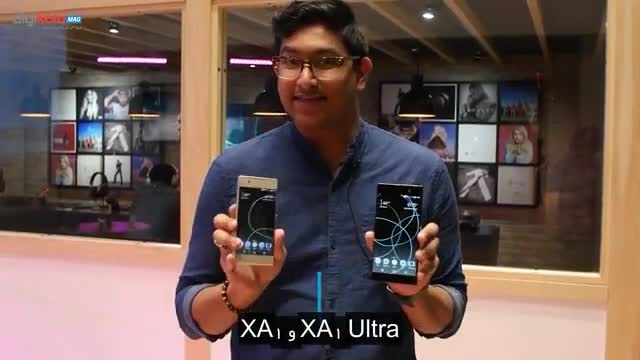معرفی دو گوشی با نام  XA1 Ultra و XA1 توسط سونی در MWC 2017 + زیرنویس