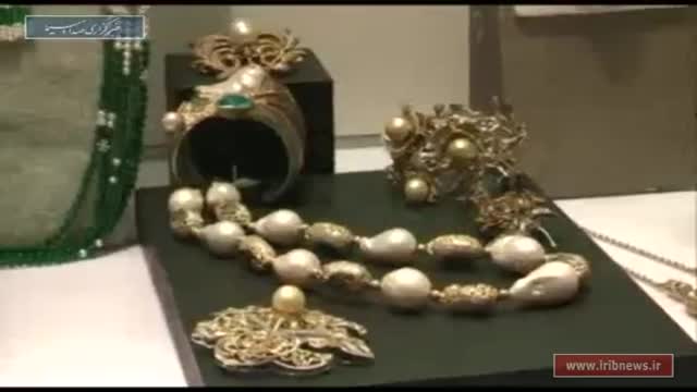 نمایشگاهی از جنس طلا و جواهر در مالزی