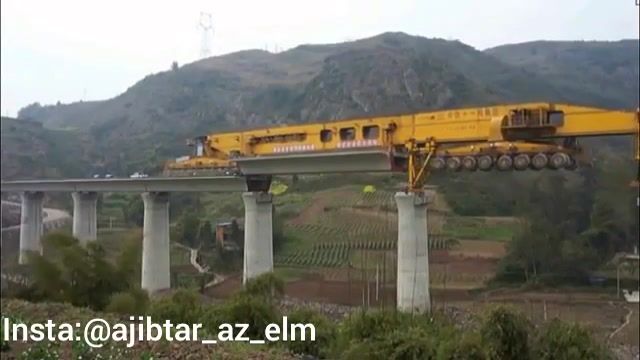 دستگاه پل ساز غول پیکر 580 تنی چینی