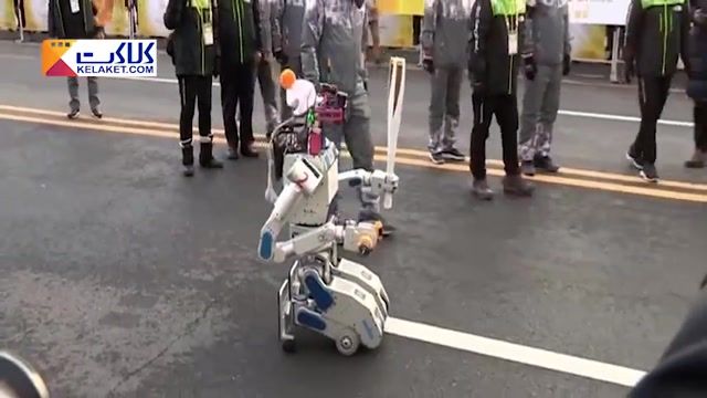  حمل مشعل المپیک زمستانی 2019 بعهده یک ربات!!
