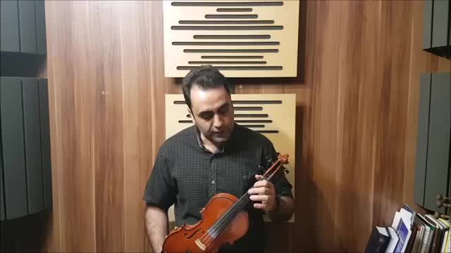 ‫جلد اول تمرین 82و83 ایمان ملکی le violon آموزش ویلن کتاب.mp4‬‎