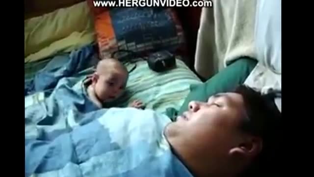اشکنان دوربین مخفی ترساندن کودک در خواب hidden camera 2013