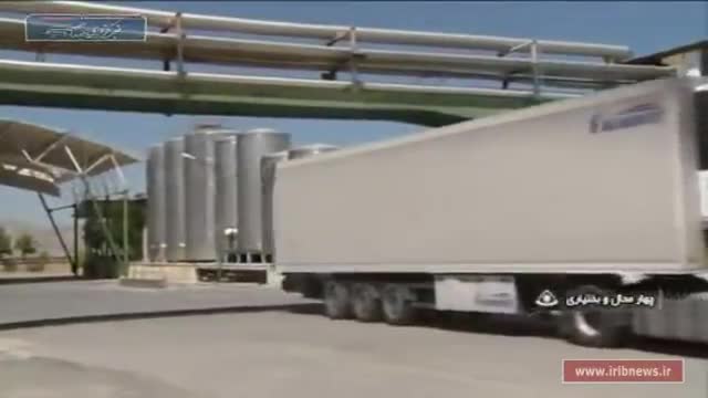 ‫صادرات شیر بسته بندی به قطر‬‎