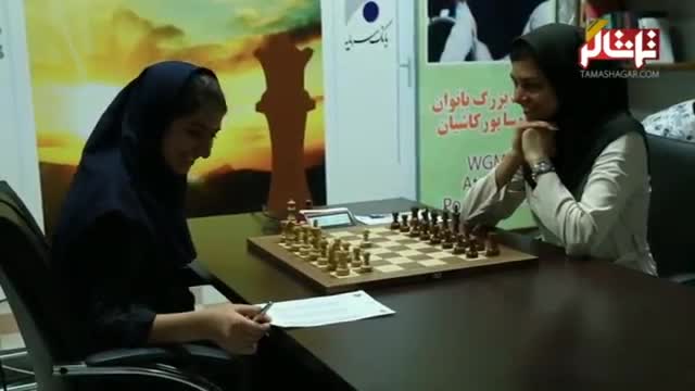 ‫تماشاگر // سارا خادم الشریعه نماینده ایران در گرند پری‬‎
