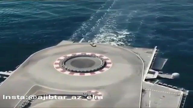 مانور ماشینBMW بر روی عرشه کشتی