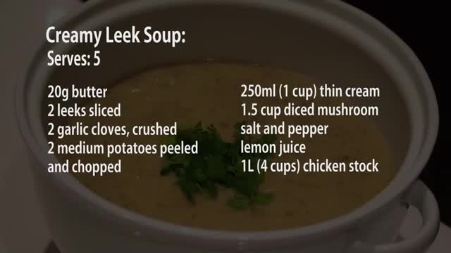 Creamy Leek Soup (Soup Tareh Farangi) | سوپ تره فرنگی‌
