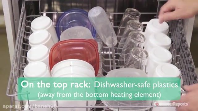 نحوه چیدن ظرف ها در ماشین ظرفشویی برای استفاده حداکثری