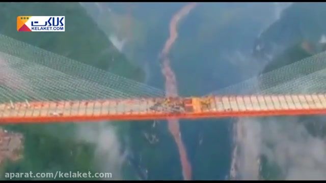 بزرگترین پل معلق جهان در چین افتتاح شد