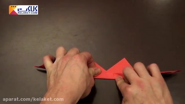 یاد گرفتن اوریگامی: ساخت عینک با اوریگامی 