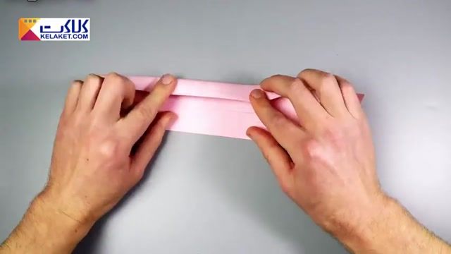 درست کردن یک جعبه کادویی مستطیلی کاغذی با بکارگیری هنر اوریگامی 