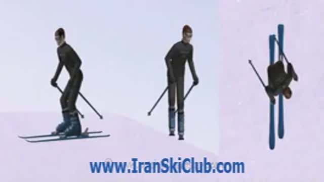 تغییر زاویه در هنگام تراورس در اسکی 