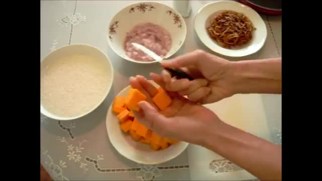 ‫کدوحلوایی پلو Pumpkin Pilaf | Kadoo Halvayi Polo‬‎