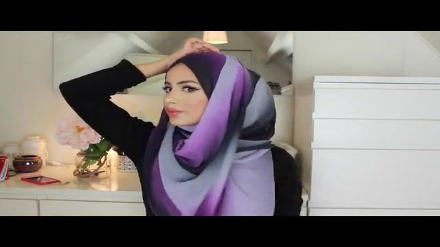 آموزش بستن شال و روسری کامل وزیبا_09130919448-02128423118.www.118file.com