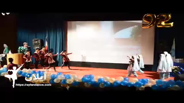 رقص آیینی سنتی آذری در جشن فارغ التحصیلی دانشگاه تهران