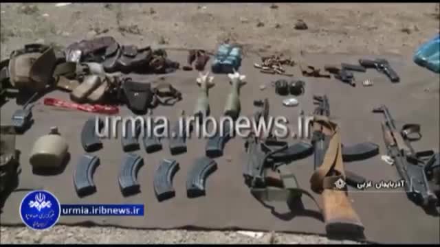 Iran IRGC GF destroyed infiltrating Terrorist Team سپاه آذربایجان: انهدام تیم تروریستی