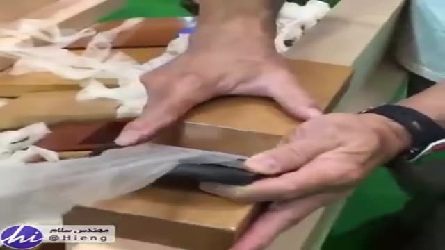‫صاف کردن سطح یک قطعه چوب‬‎