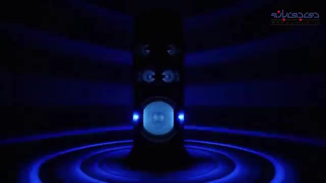 نورپردازی 360 درجه و حالت taiko در سیستم صوتی سونی مدل MHC-V81D