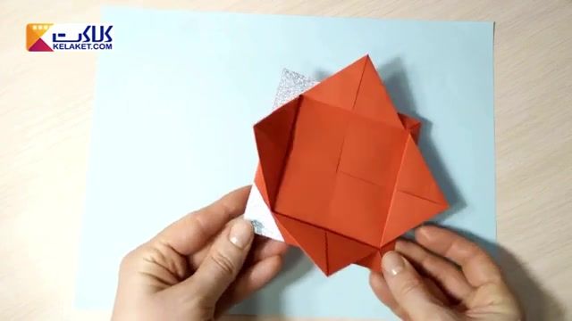 آموزش اوریگامی: اوریگامی ساخت قالب عکس های خاطره انگیز روی میزی 